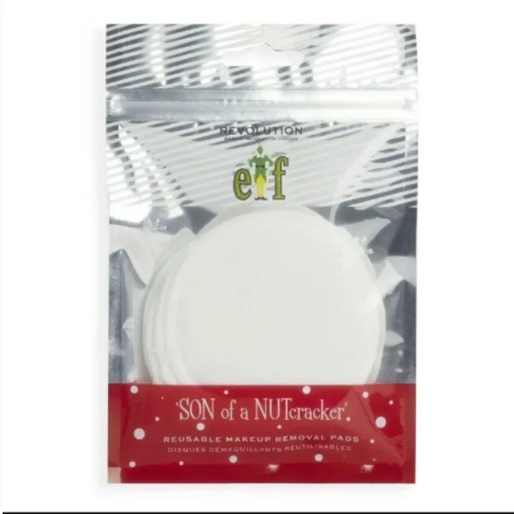Revolution Beauty X Elf Son of a‎ Nutcracker Reusable Makeup Removal Pads